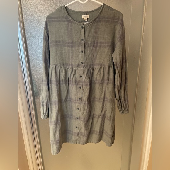 Flannel Plaid dress - Picture 2 of 2